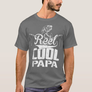 Camiseta Guay Reel del padre de los hombres Papá pescando r