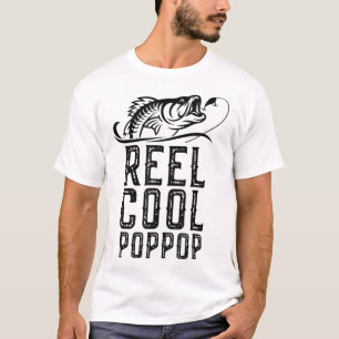 Camiseta Guay Reel Pop-Pop Fishing Funny Abuelo Pop-Pop T-S