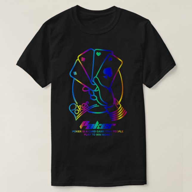 Camiseta Guay Reflection Poker (Diseño del anverso)
