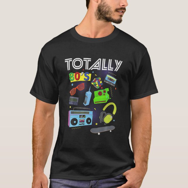 Camiseta Guay Retro 1980 Totalmente De 80S Tee Fiesta (Anverso)