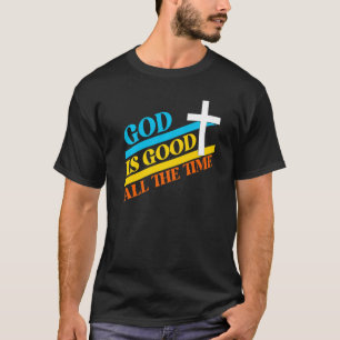 Camiseta Guay Retro Christian dice el bien de Dios todo el 