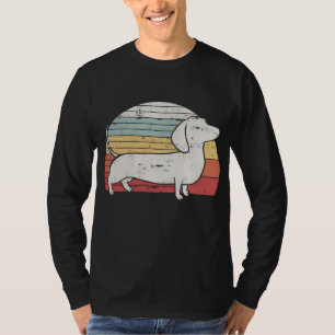 Camiseta Guay Retro Dachshund Dog Gigante Diseño Weiner Dog