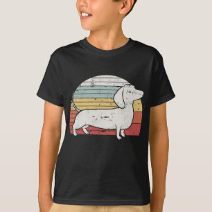 Camiseta Guay Retro Dachshund Dog Gigante Diseño Weiner Dog