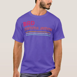 Camiseta Guay Retro Disco Tema setenta Mamma Funk Bad