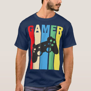 Camiseta Guay Retro Gamer Video Games Player Vintage Gift B