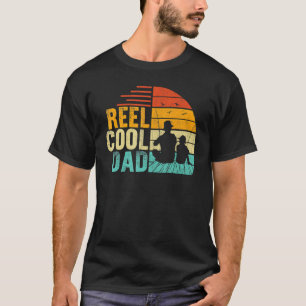Camiseta Guay Retro Papá Pescador Chiste Pescador Gordo