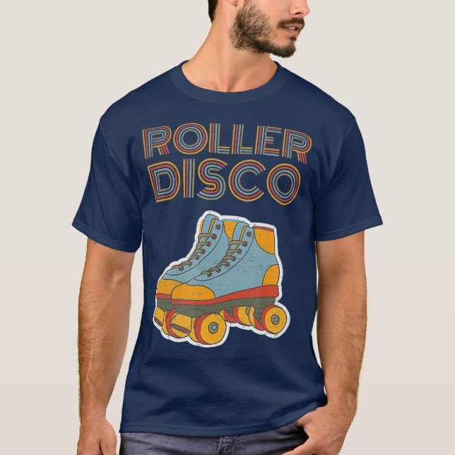 Camiseta Guay Roller Disco Retro fiesta 70 y 80 (Anverso)