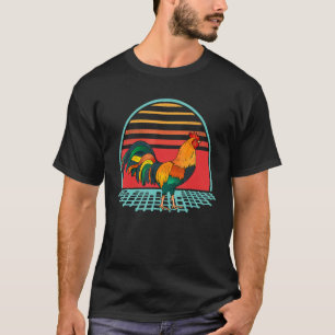 Camiseta Guay Rooster con gafas de sol retro sol vintage