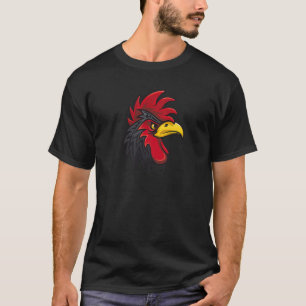 Camiseta Guay Rooster Head Face Animal Bird Wildlife for Me