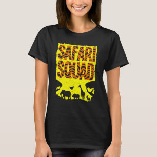 Camiseta Guay Safari Squad Para Hombres Mujeres Animales De
