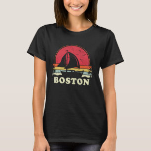 Camiseta Guay Sailboat Vintage Bote Sailor Boston Vailing
