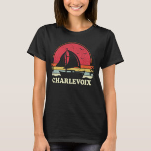 Camiseta Guay Sailboat Vintage Bote Sailor Charlevoix Saili