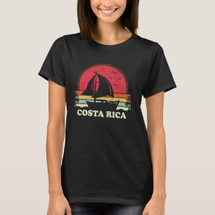 Camiseta Guay Sailboat Vintage Bote Sailor Costa Rica Saili