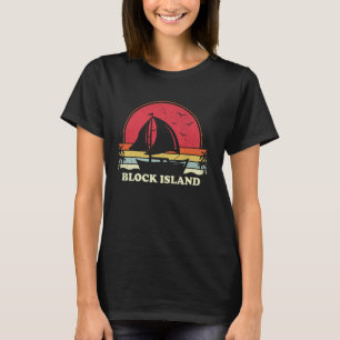Camiseta Guay Sailboat Vintage Sailor Block Island Sai