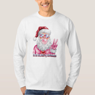 Camiseta Guay Santa Claus con bblegum y signo de paz