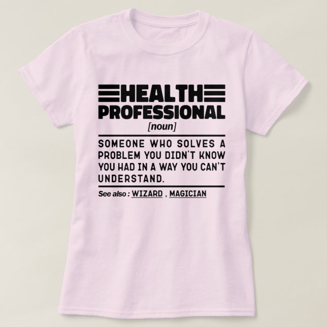 Camiseta Guay Sarcástico de definición profesional de la sa (Diseño del anverso)