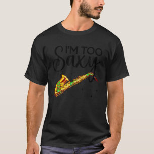 Camiseta Guay Saxofón Para Hombres Mujeres Amantes Del Jazz