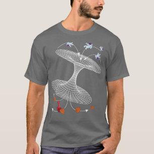 Camiseta Guay Science Geek T Shirny Event Horizon Blac