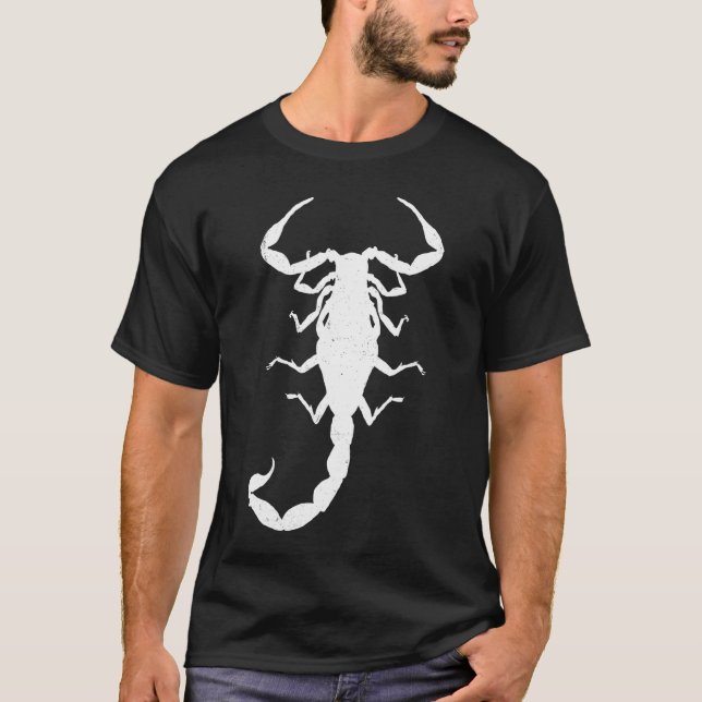 Camiseta Guay Scorpion ns White Print (Anverso)