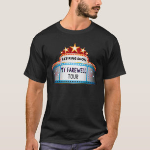Camiseta Guay se retira pronto, despedida, divertida retira