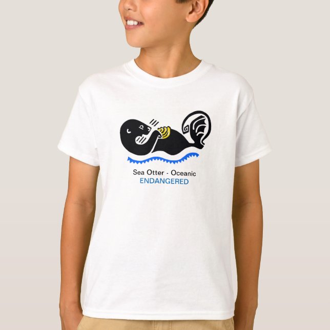 Camiseta Guay- Sea OTTER - Oceanic - marine - sea (Anverso)