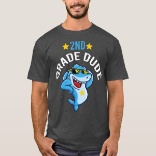 Camiseta Guay Shark, de segundo grado, amigo de segundo gra