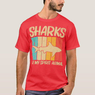 Camiseta Guay Shark Design Para Hombres Mujeres De Tiburón