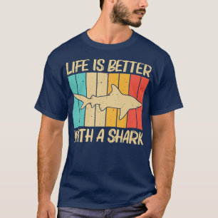 Camiseta Guay Shark Design Para Hombres Mujeres De Tiburón