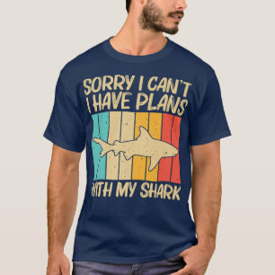 Camiseta Guay Shark Design Para Hombres Mujeres De Tiburón
