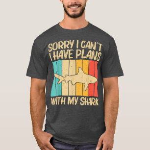 Camiseta Guay Shark Design Para Hombres Mujeres De Tiburón