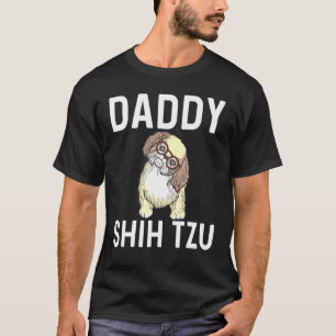 Camiseta Guay Shih Tzu Art Para Hombres Padre Mascota Cacho