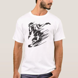 Camiseta Guay Silhouette Snowboard Mountain