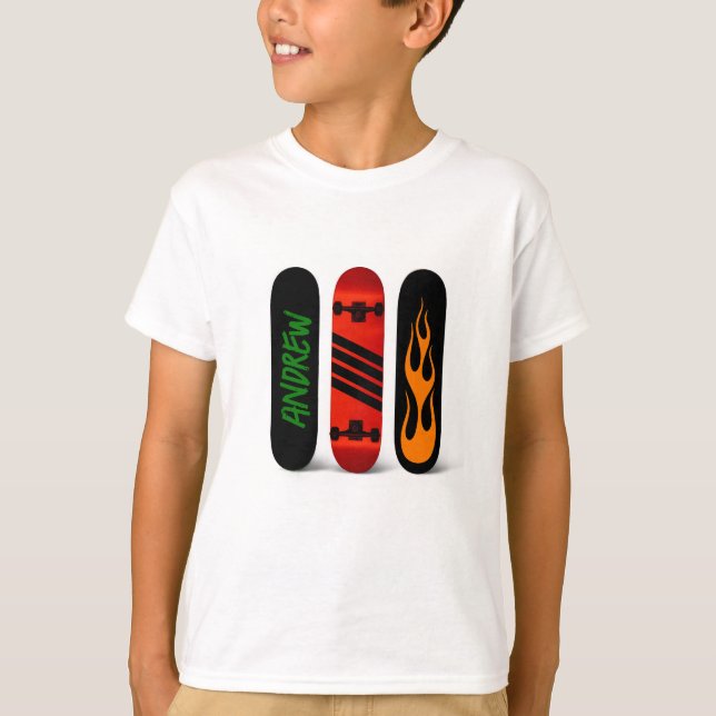 Camiseta Guay Skateboard Personalizado (Anverso)
