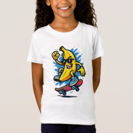 Camiseta Guay Skateboarder Banana Personalizado Art