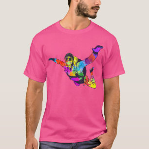 Camiseta Guay Skydiving Art Para El Buceo Con Cielo En El I
