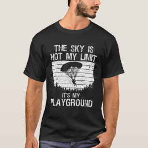Camiseta Guay Skydiving Art Para Hombres Mujeres Paracaídas