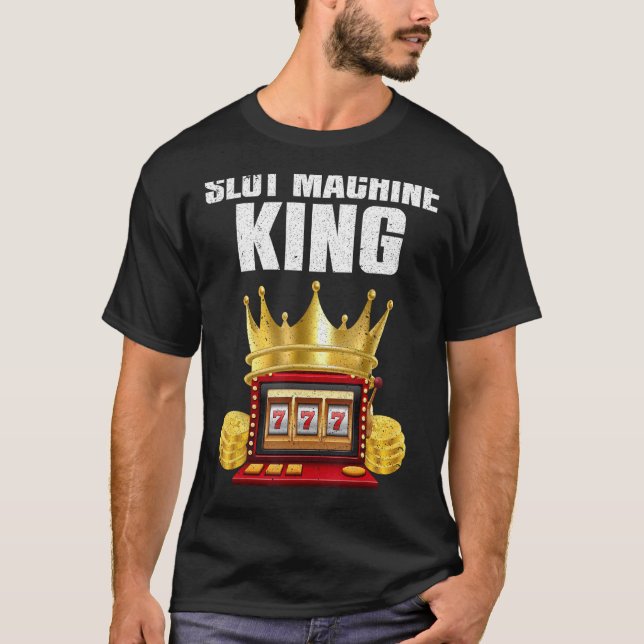 Camiseta Guay Slot Machine Aovers Design Para Hombres Casin (Anverso)