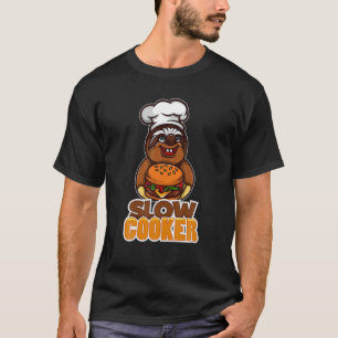 Camiseta Guay Slow Cooker Graciosa Ch De Cocina Lúgubre