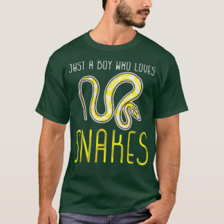 Camiseta Guay Snake Es Solo Un Niño Que Ama A Las Serpiente