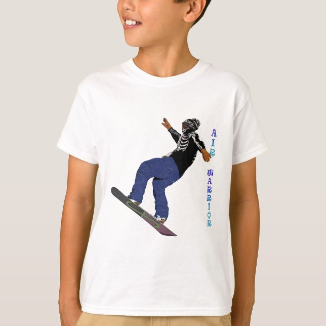 Camiseta Guay SNOW BOARDER Winter Sport Series (Anverso)