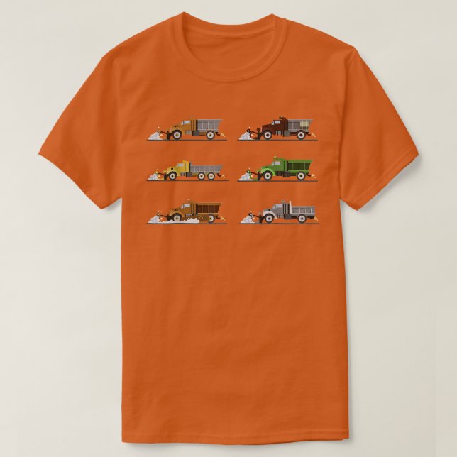 Camiseta Guay Snow Plow DriverGift Idea para niños y conduc (Diseño del anverso)