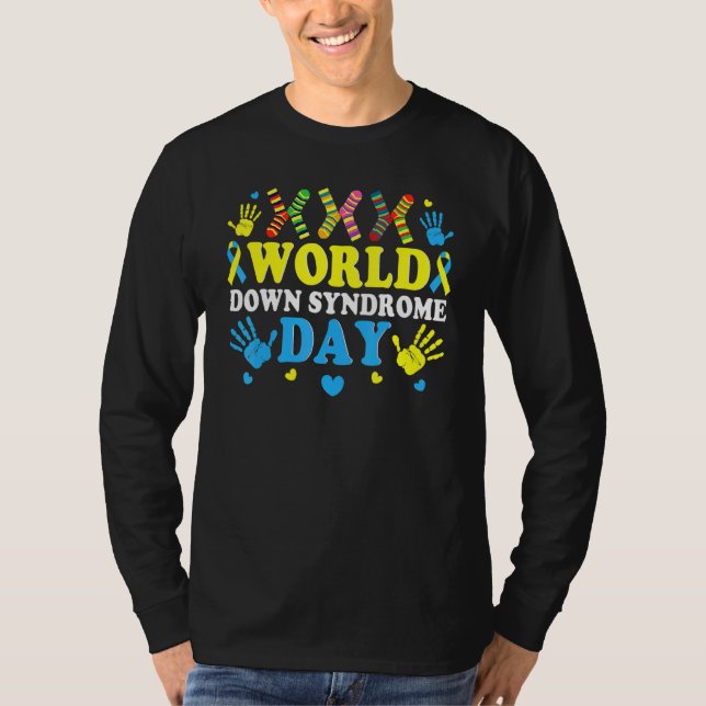 Camiseta Guay Socks World Down Awareness Supporter (Anverso)