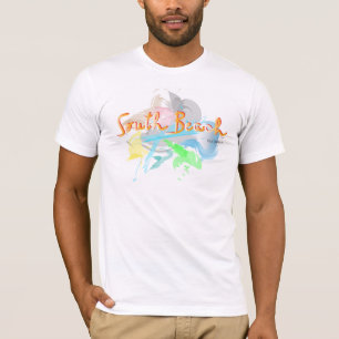 Camiseta Guay South Beach, diseño abstracto de Florida
