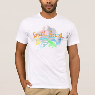 Camiseta Guay South Beach, diseño abstracto de Florida