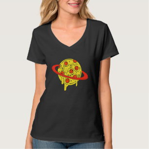 Camiseta Guay Space Pizza I Love Pizza Planet Graphet De