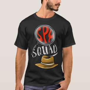 Camiseta Guay Spy Squad Kids Funny Secret Agent Group C