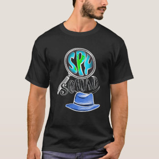 Camiseta Guay Spy Squad Kids Funny Secret Agent Group Child