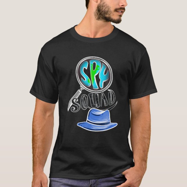 Camiseta Guay Spy Squad Kids Funny Secret Agent Group Child (Anverso)