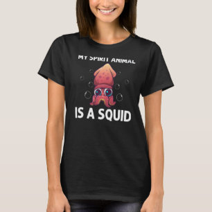 Camiseta Guay Squid Para Hombres Mujeres Octopus Biology Se