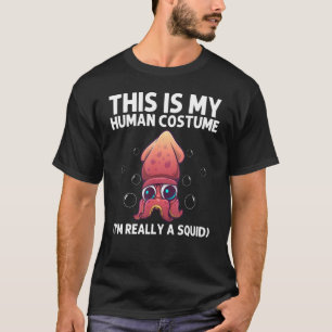 Camiseta Guay Squid Para Hombres Mujeres Octopus Biology Se
